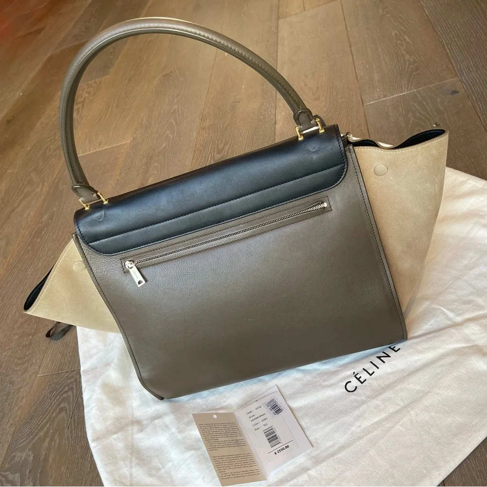 Authentic Celine Trapeze Large Tote - Picture 5 of 6